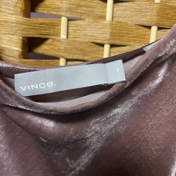 Vince Silk Blend Velvet Camisole - Picture 3 of 3